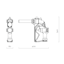 PIUSI pistolet do ON A280 | Arccan Serv