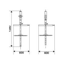 RAASM smarownica pneumatyczna 180–220 kg z wężem 4 m | Arccan Serv