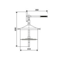 RAASM smarownica ręczna 16–30 kg 60310 | Arccan Serv