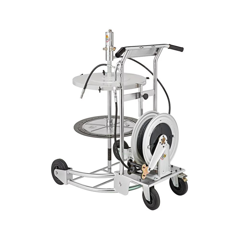 RAASM zestaw smarowy na platformie ze zwijakiem 12 m 200 kg | Arccan S