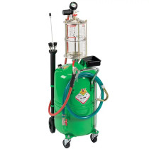 Pneumatyczna wysysarka do oleju 80 L ze zbiornikiem kontrolnym | RAASM