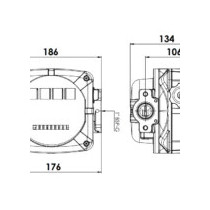 Licznik mechaniczny R-Flow 3C do oleju i ON Adam Pumps | Arccan Serv